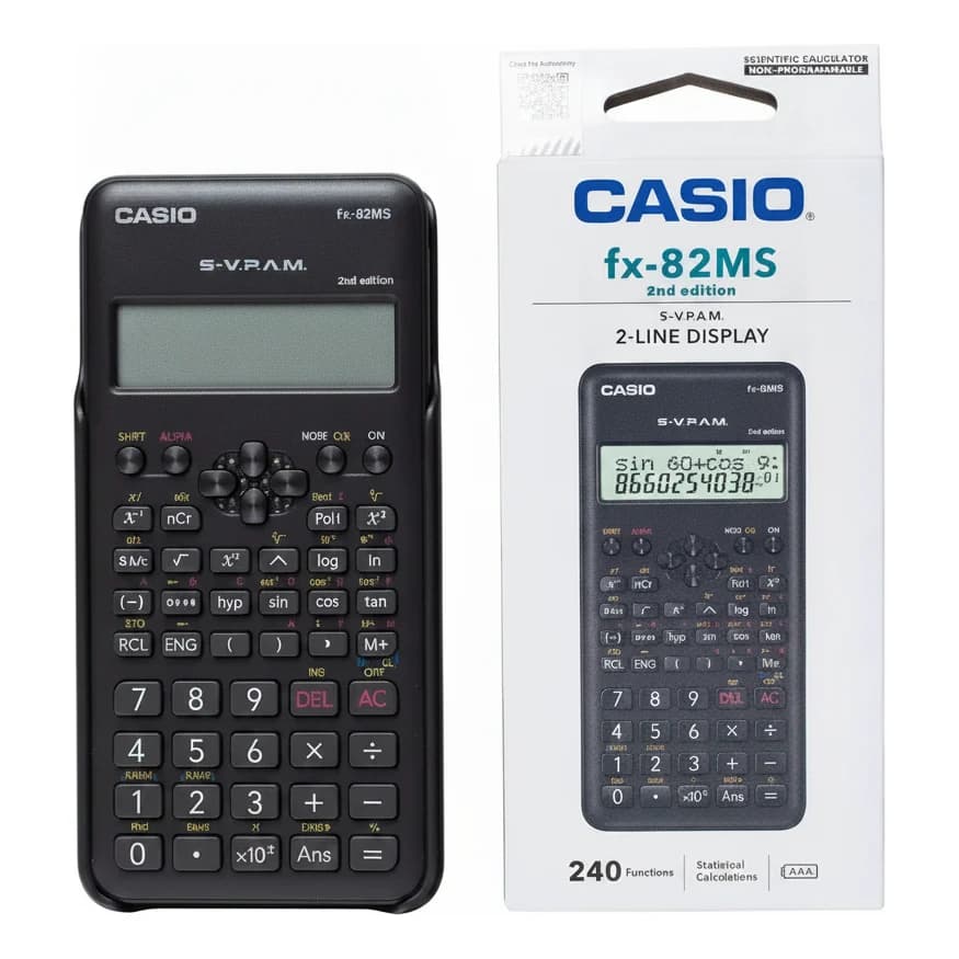 מחשבון מדעי קסיו FX-82MS - תמונה 1