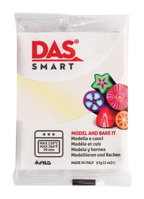 חימר עצמי DAS Smart - לבן פנינה - תמונה 1