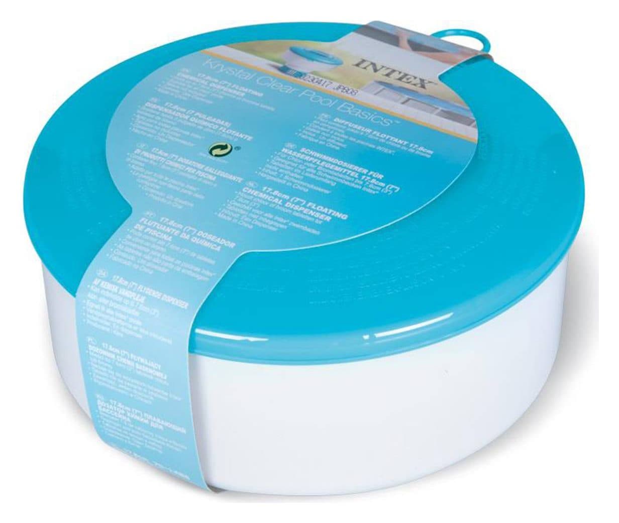 מפיץ כלור צף לבריכה Intex 7" - תמונה 1