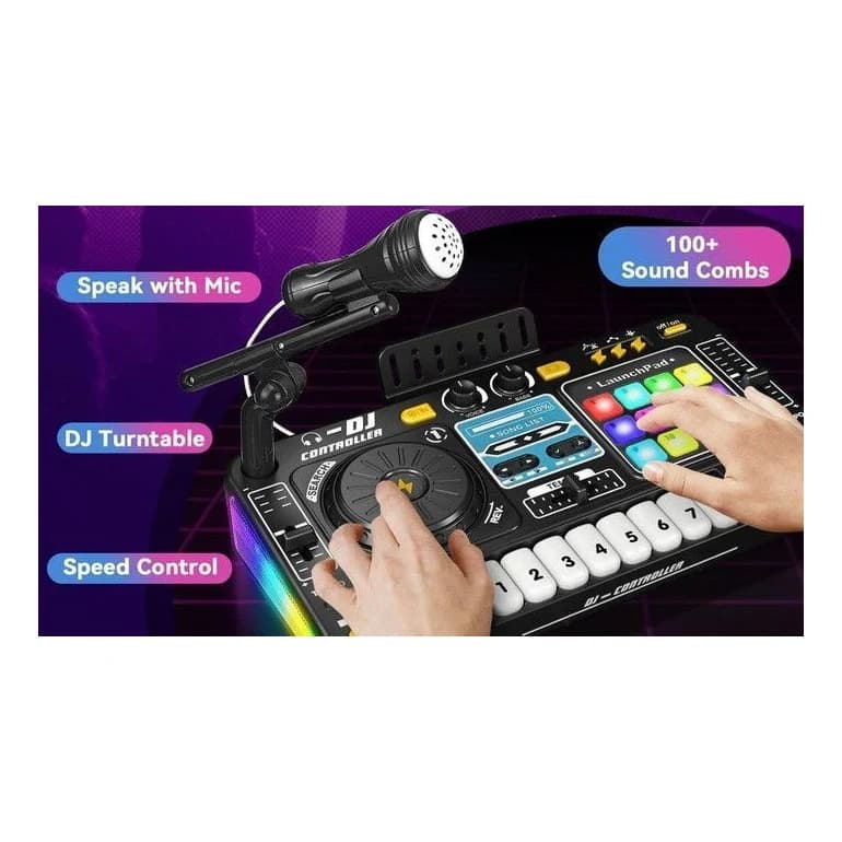 ערכת די-ג׳יי - DJ Mixer עם Bluetooth