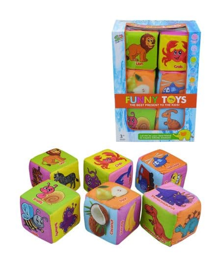 קוביות ספוג עם תמונות לתינוקות - תמונה 1