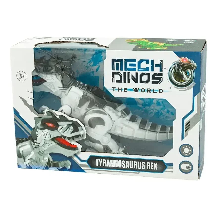 דינוזאור צעצוע - Mech Dinos טי-רקס אורות וצלילים