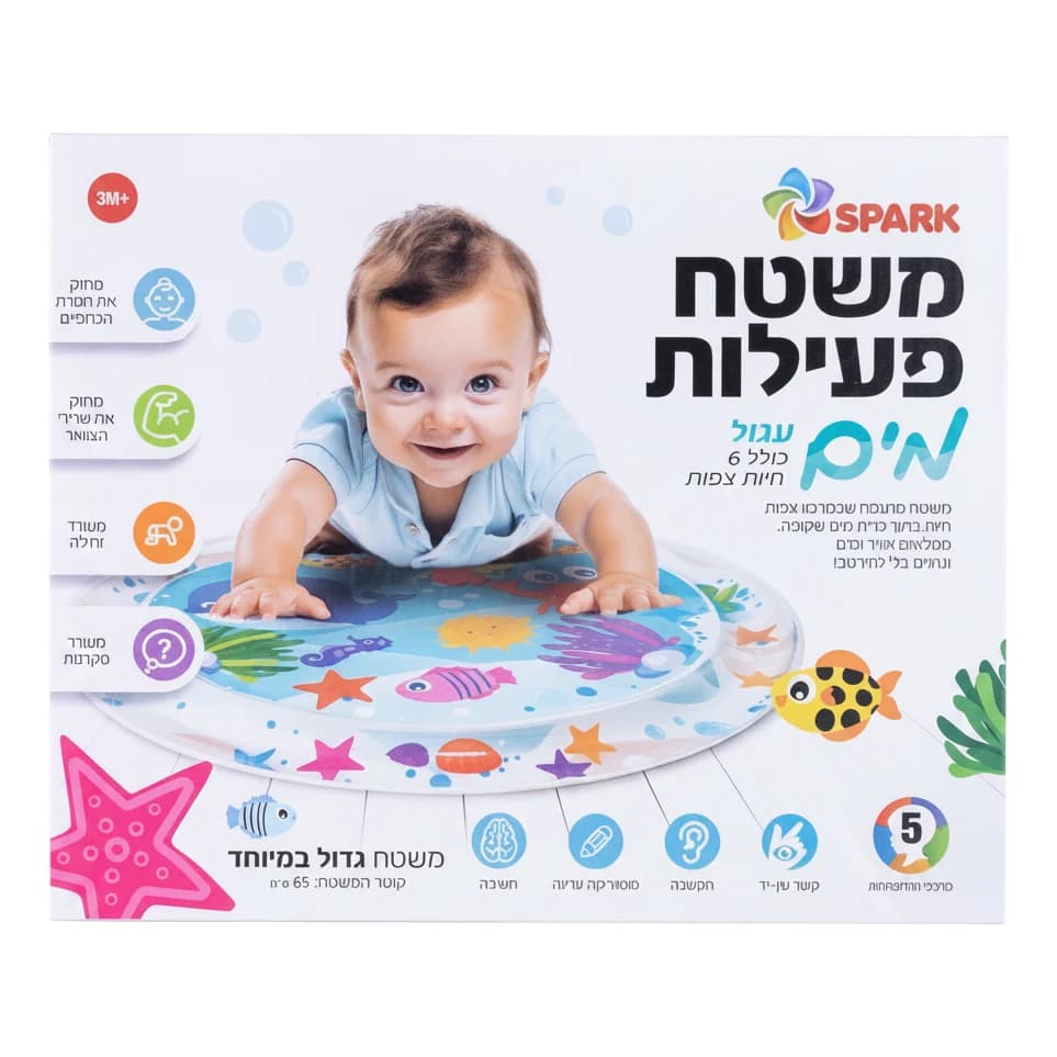 משטח פעילות מים עגול קוטר 65 ס"מ - תמונה 1