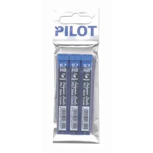 עופרות Pilot לעפרון מכני 0.7 מ"מ – סט 3 קופסאות - תמונה 3