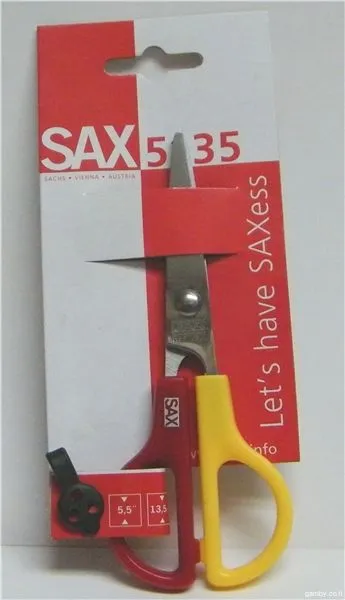 מספריים SAX 5135 – להב נירוסטה 5.5 אינץ' - תמונה 2
