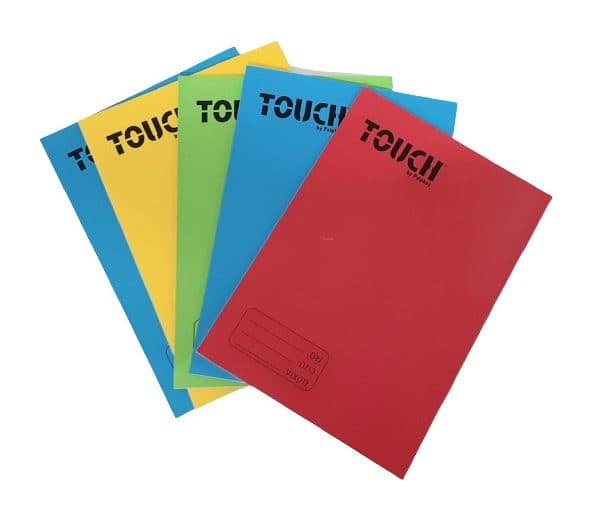 מארז 5 מחברות A5 - 14 שורות TOUCH - תמונה 1