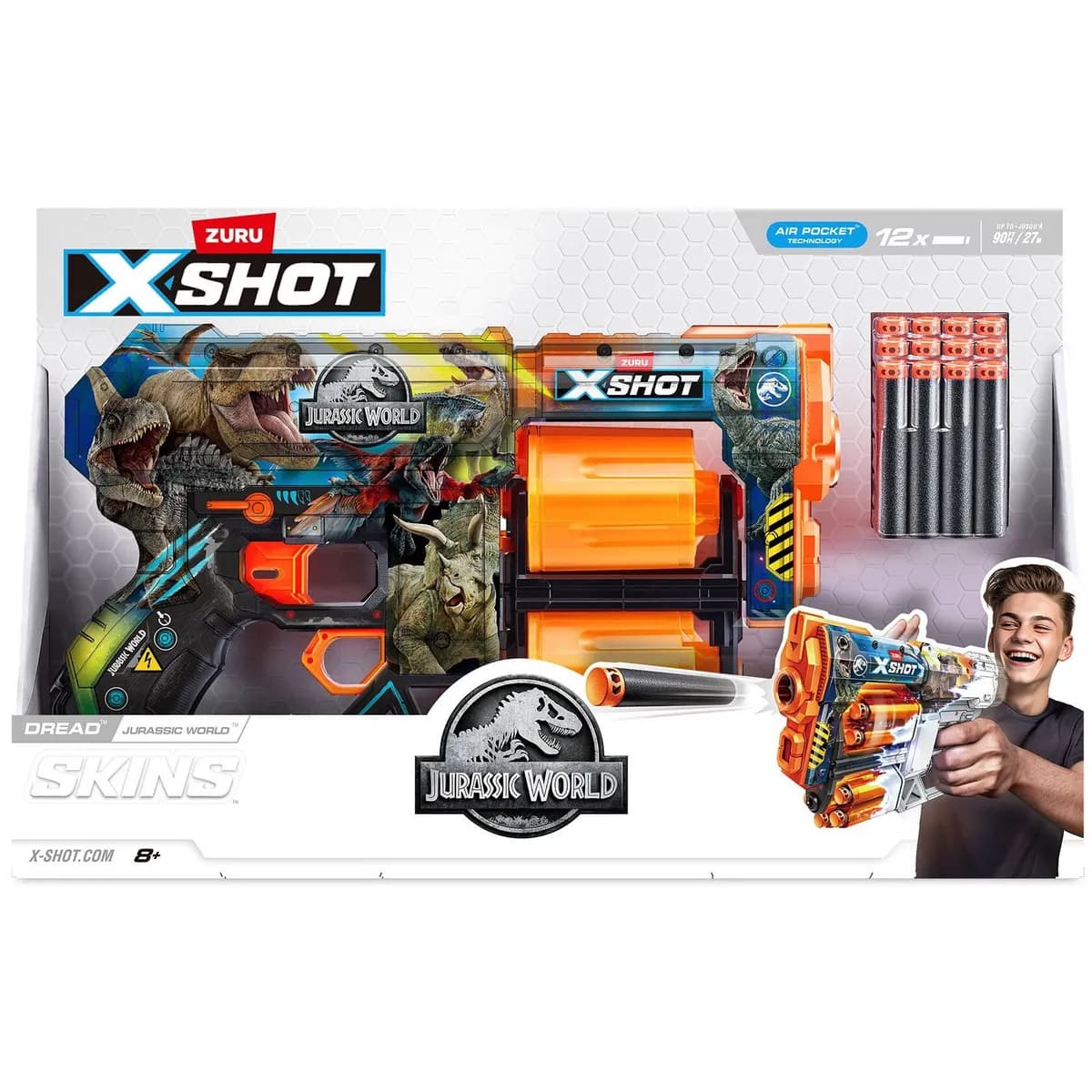 X-Shot Skins Dread בלסטר כדורי קצף - תמונה 1