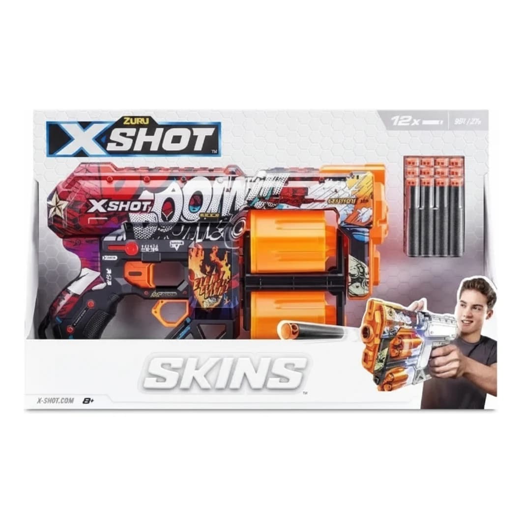 רובה X-Shot אימה בום – חיצי ספוג ZURU